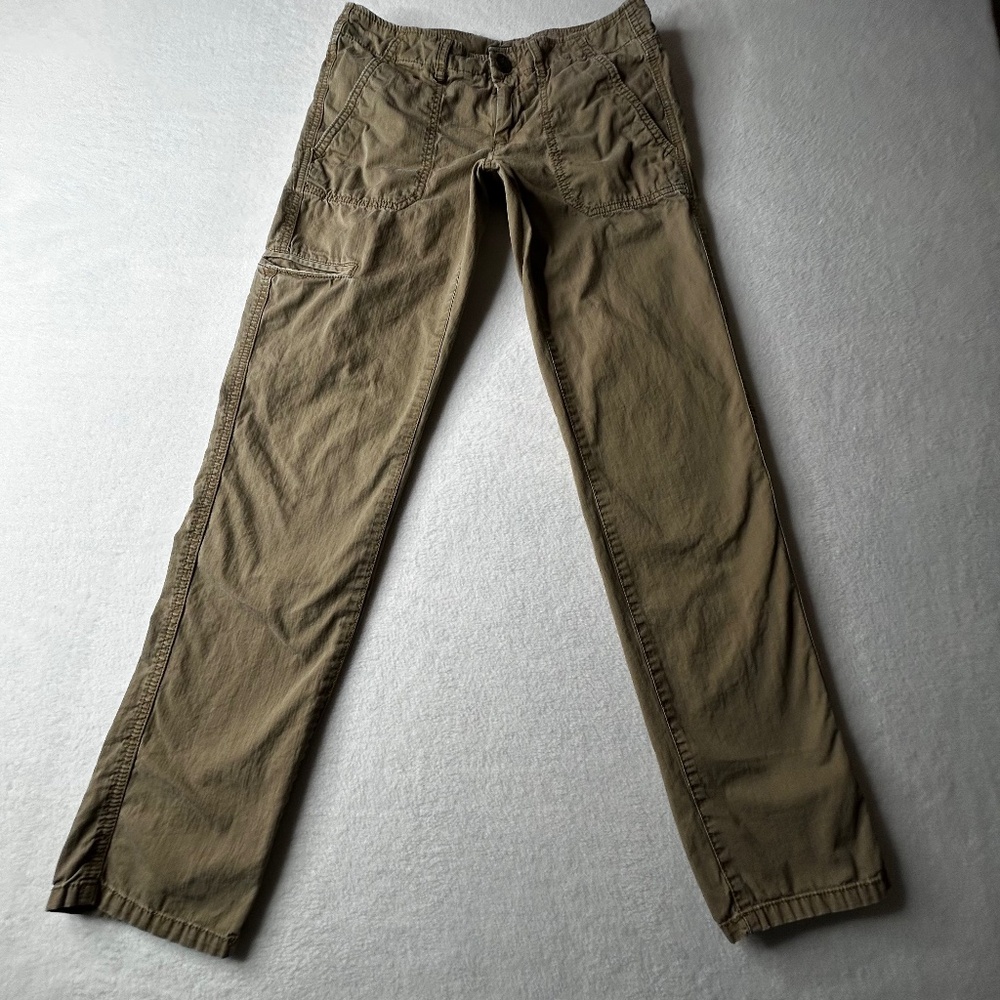 Gap Women's Size Small AD Favorite Khakis Cargo Authentic Utility Chino Pants